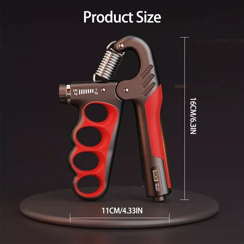 5-100kg Smart Grip Strength Gym Adjustable Muscle Recovery Hand Strengthener  Fitness Forearm Muscle Training for Woman Man