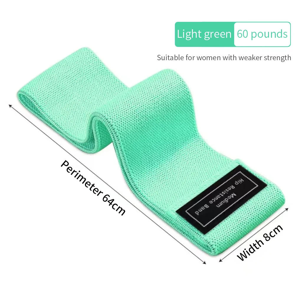 Fitness Resistance Band Buttocks Expansion Fitness Cloth Rubber Band Elastic Expander Suitable For Home Exercise Sport Equipment